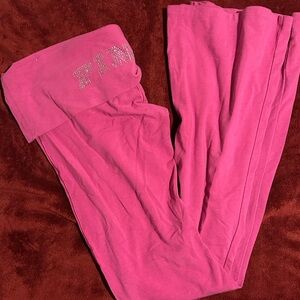 Victoria's Secret Pink Lounge Pants with Rhinestones